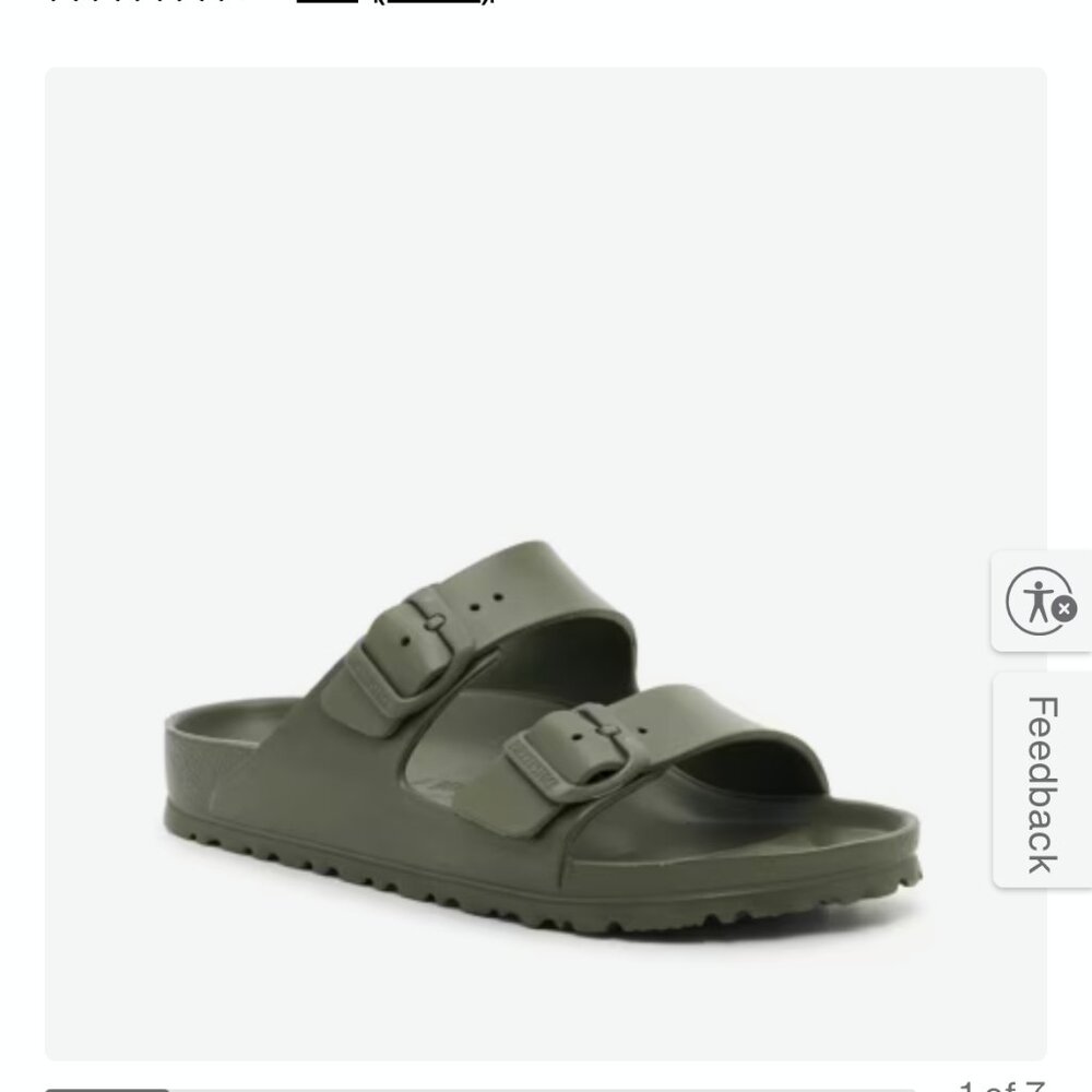 NEW BIRKENSTOCK ARIZONA ESSENTIALS MENS SANDALS 43 MENS 10